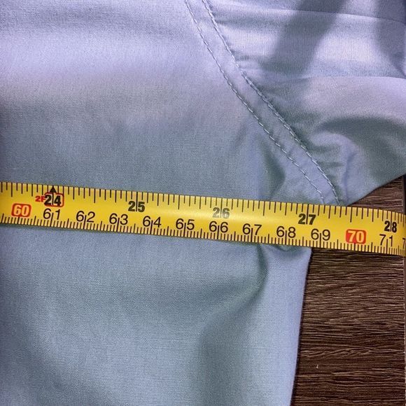 Vintage 80’s Koret Francisca Large Powder Blue Light Jacket - Picture 6 of 12